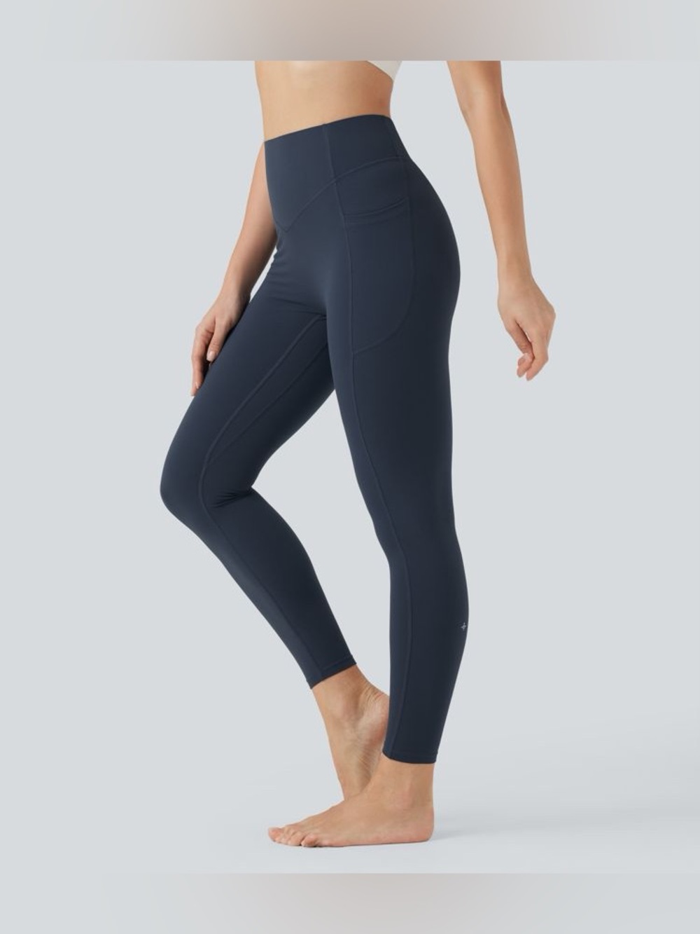 Halara High-Waisted Navy Pocket Leggings - Women
